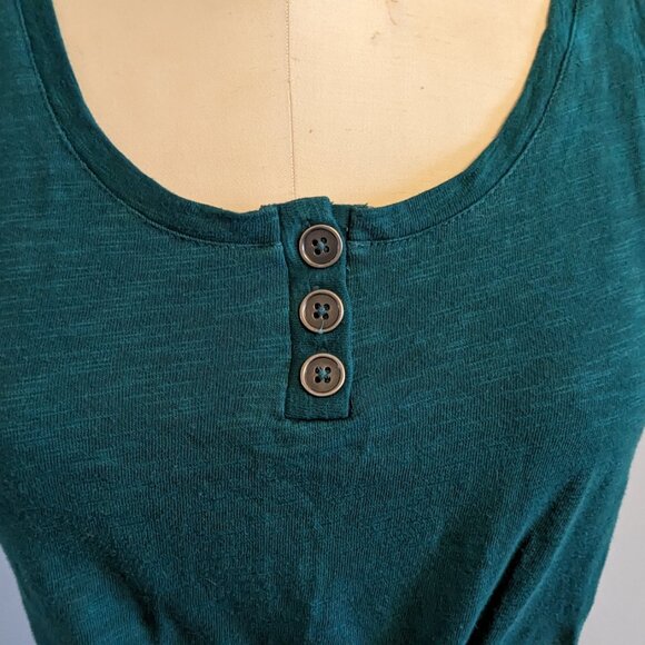 Retro Teal Tank Top with Tie Waist - Modcloth - Size XS - Picture 4 of 9